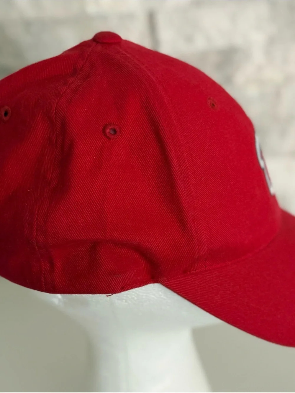 Y2K MLB Washington Nationals Embroidered Logo Adjustable Strap Unisex Cap